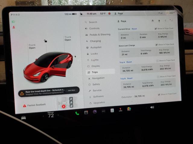 5YJ3E1EAXMF029227 Tesla MODEL 3