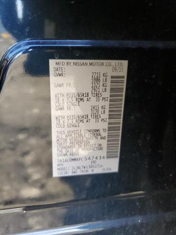 5N1AL0MMXFC547434 Infiniti QX60