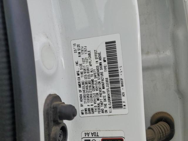 5J6RM4H75FL055999 Honda CR-V EXL
