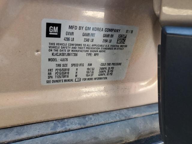 KL4CJASB1JB617356 Buick Encore Preferred