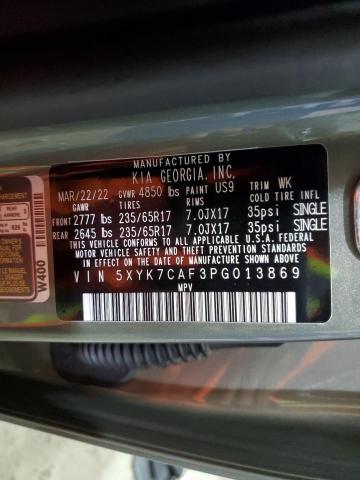 5XYK7CAF3PG013869 KIA Sportage X-pro