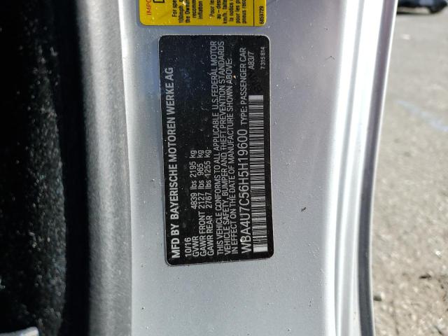 WBA4U7C56H5H19600 BMW 430I