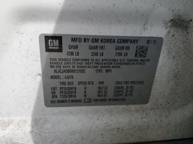 KL4CJASB0HB131602 Buick Encore Preferred