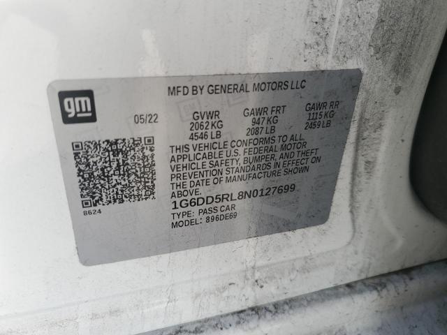 1G6DD5RL8N0127699 Cadillac CT4-V