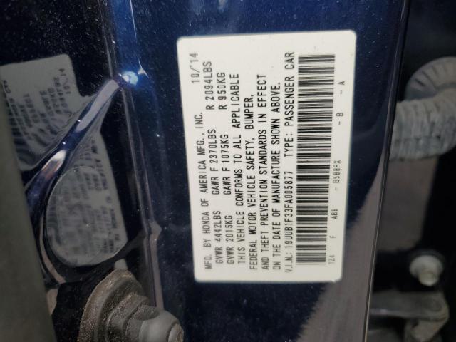 19UUB1F33FA005877 Acura TLX