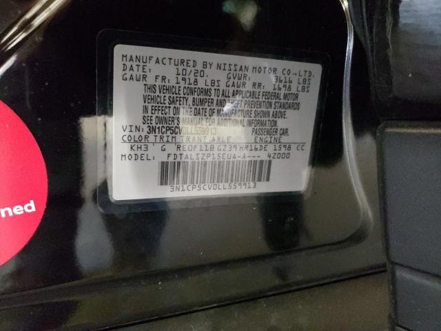 3N1CP5CV0LL559913 Nissan KICKS SV