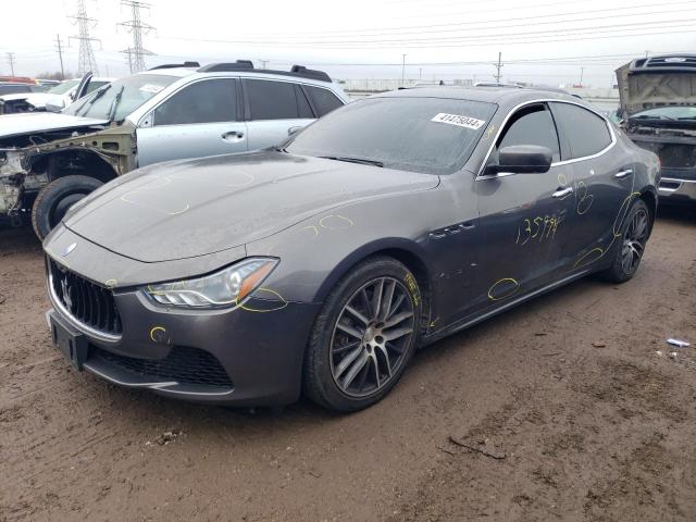 2015 Maserati Ghibli S მანქანა იყიდება აუქციონზე, vin: ZAM57RTA8F1135994, აუქციონის ნომერი: 41475044