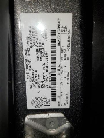 1FMCU9GX0EUC88591 Ford ESCAPE SE