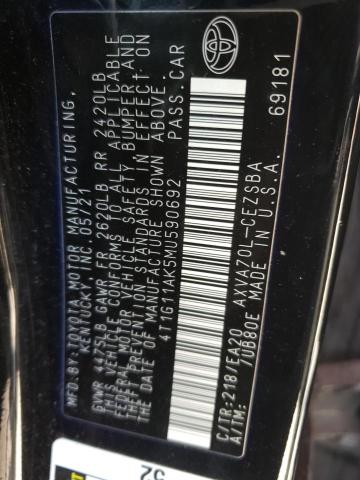 4T1G11AK5MU590692 Toyota CAMRY SE