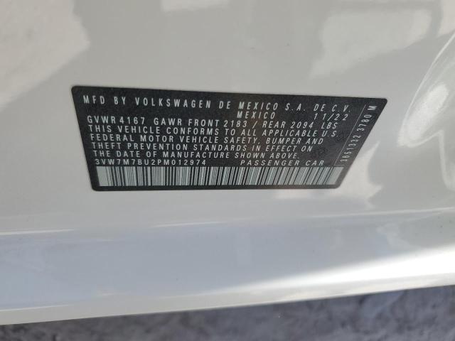 3VW7M7BU2PM012974 Volkswagen JETTA SE