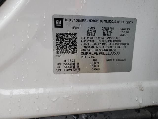 3GKALPEV0LL133538 GMC Terrain Slt