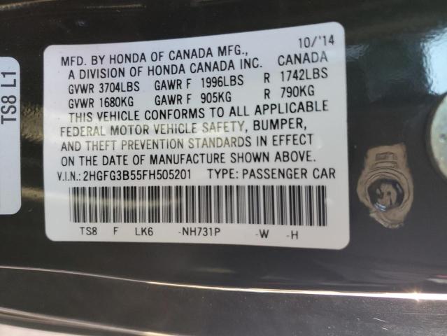 2HGFG3B55FH505201 Honda Civic Lx