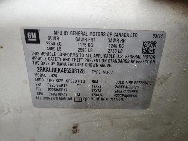 2GKALREK4E6298128 GMC Terrain Sle