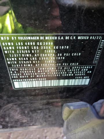 3VVAX7B28NM078040 Volkswagen TAOS S