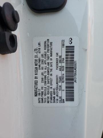 JN1CV7EK4JM200071 Infiniti Q60 PURE