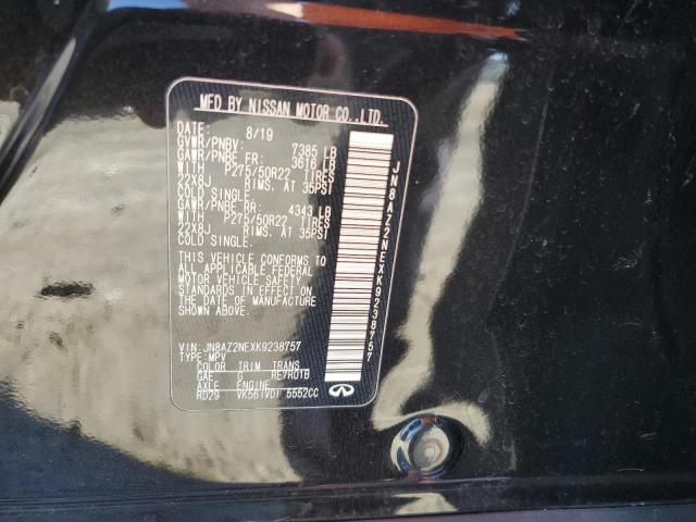 JN8AZ2NEXK9238757 Infiniti QX80 LUXE
