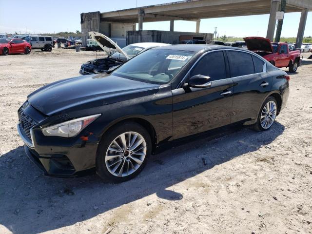 Auction sale of the 2021 Infiniti Q50 Luxe, vin: JN1EV7BR0MM752150, lot number: 43915874