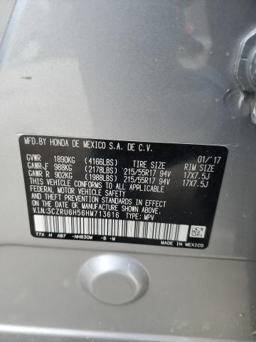 3CZRU6H56HM713616 Honda HR-V EX