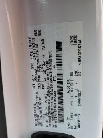 1FTEW1EF1HKD55430 Ford F150 Supercrew