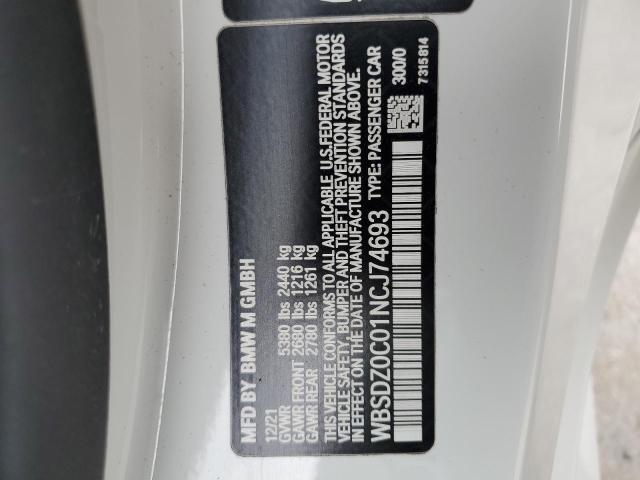 WBSDZ0C01NCJ74693 BMW M8