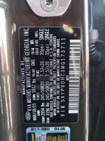 5XYP6DHC3MG173711 KIA Telluride S