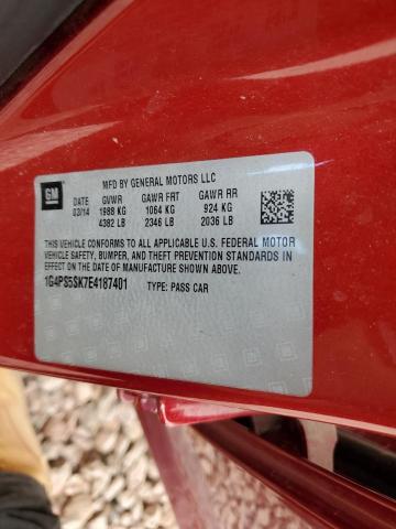 1G4PS5SK7E4187401 Buick Verano