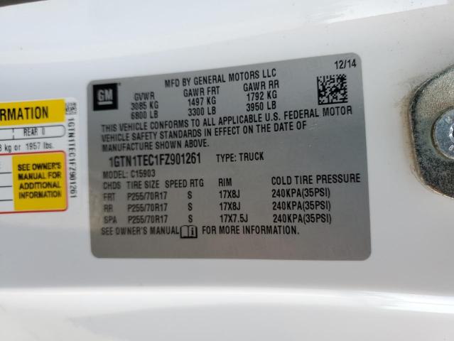 1GTN1TEC1FZ901261 GMC Sierra C1500