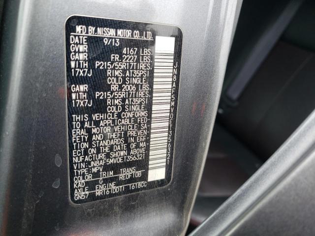 JN8AF5MV0ET356321 Nissan JUKE S