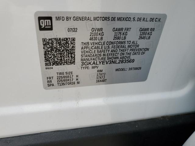 3GKALYEV3NL283569 GMC Terrain At4