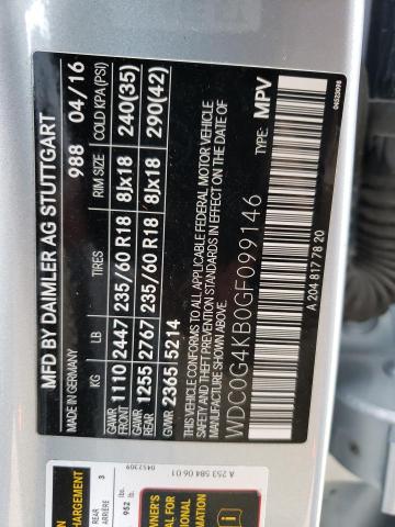 WDC0G4KB0GF099146 Mercedes-Benz Glc 300 4matic