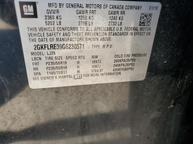 2GKFLRE39G6230571 GMC Terrain Denali