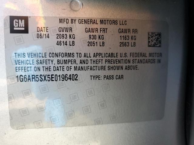 1G6AR5SX5E0196402 Cadillac Cts Luxury Collection