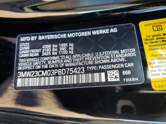 3MW23CM03P8D75423 BMW 230I