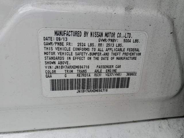 JN1BV7ARXEM694716 Infiniti Q50 BASE