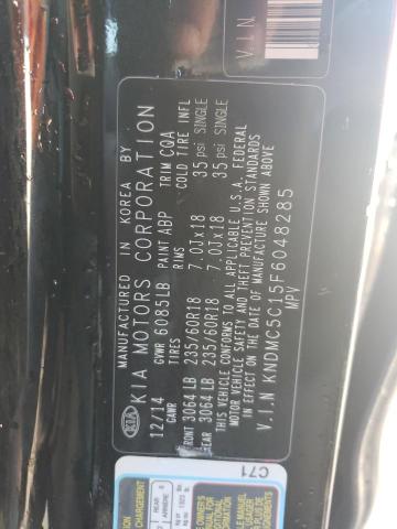 KNDMC5C15F6048285 KIA SEDONA EX