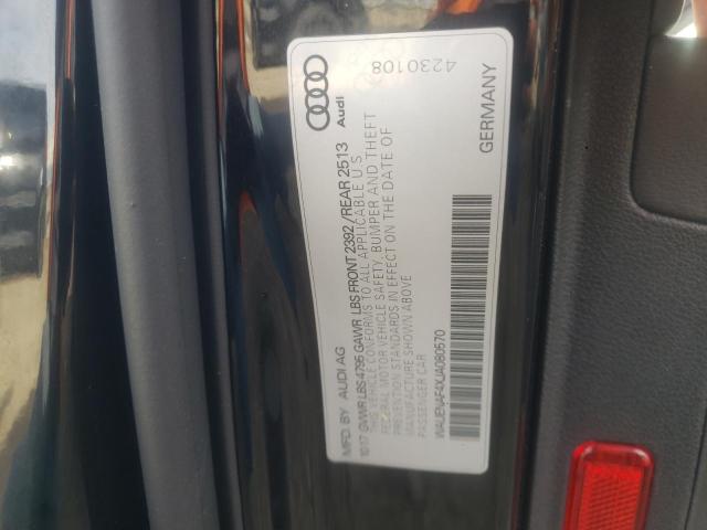 WAUENAF4XJA080570 Audi A4 Premium Plus