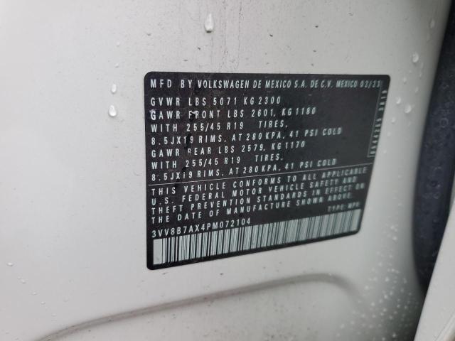 3VV8B7AX4PM072104 Volkswagen Tiguan Se R-line Black