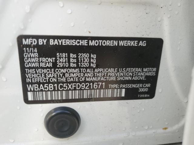 WBA5B1C5XFD921671 BMW 535 I