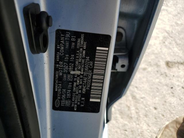 KMHCT4AE7EU660294 Hyundai ACCENT GLS