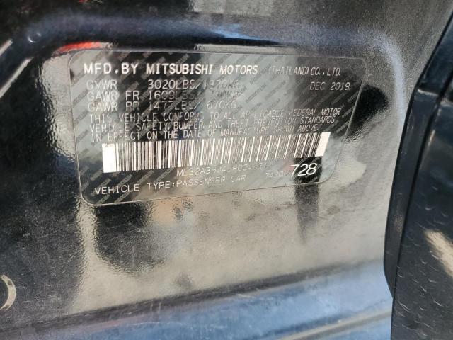 ML32A3HJ4LH004534 Mitsubishi MIRAGE ES