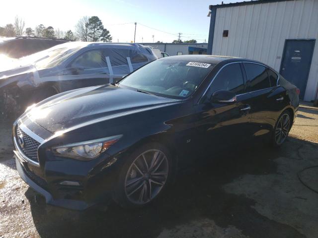 43169254 :رقم المزاد ، JN1BV7AP4FM349715 vin ، 2015 Infiniti Q50 Base مزاد بيع