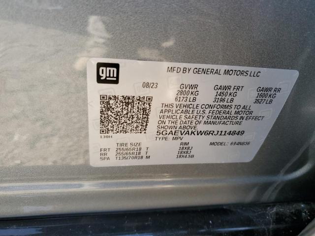 5GAEVAKW6RJ114849 Buick Enclave Essence