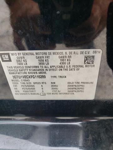 3GTU1VECXFG116289 GMC Sierra C1500 Slt