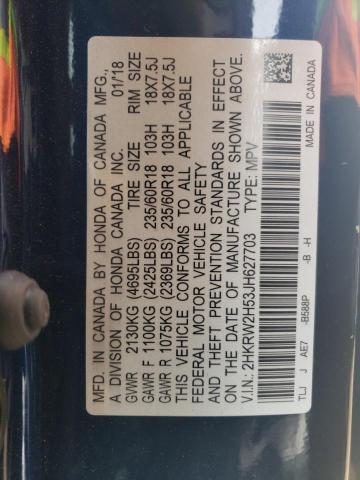 2HKRW2H53JH627703 Honda CR-V EX
