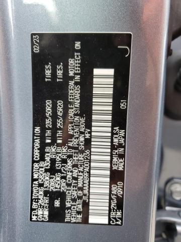 JTJAAAAB9PA001236 Lexus Rz 450e