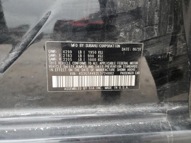 4S3GTAV62L3724882 Subaru Impreza Premium