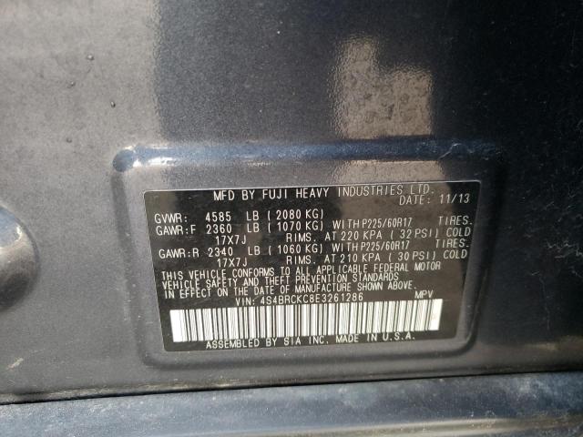 4S4BRCKC8E3261286 Subaru Outback 2.5i Limited