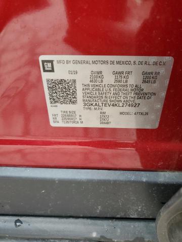 3GKALTEV4KL274927 GMC Terrain Sle