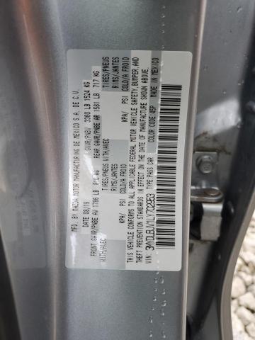 3MYDLBJV1LY702953 Toyota YARIS LE