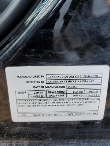 2G4GT5GX0F9168141 Buick REGAL GS